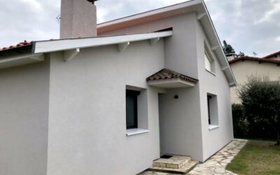 Launaguet, isolation des murs par l’extérieur