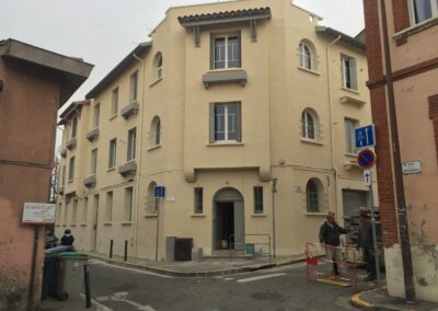 Rénovation d'un immeuble en centre ville